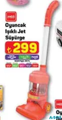 MGS OYUNCAK IŞIKLI JET SÜPÜRGE